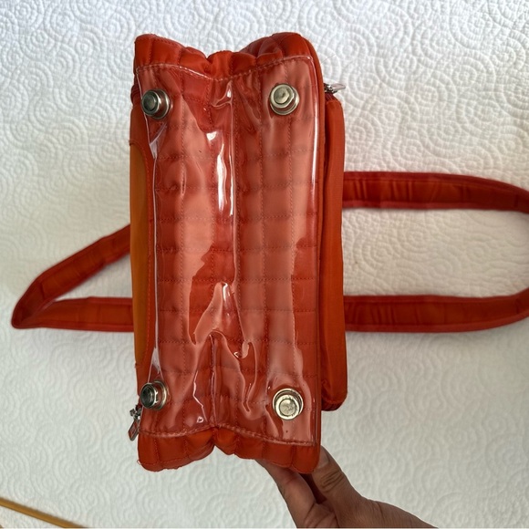 Lug Quilted Orange Backpack - Picture 11 of 15